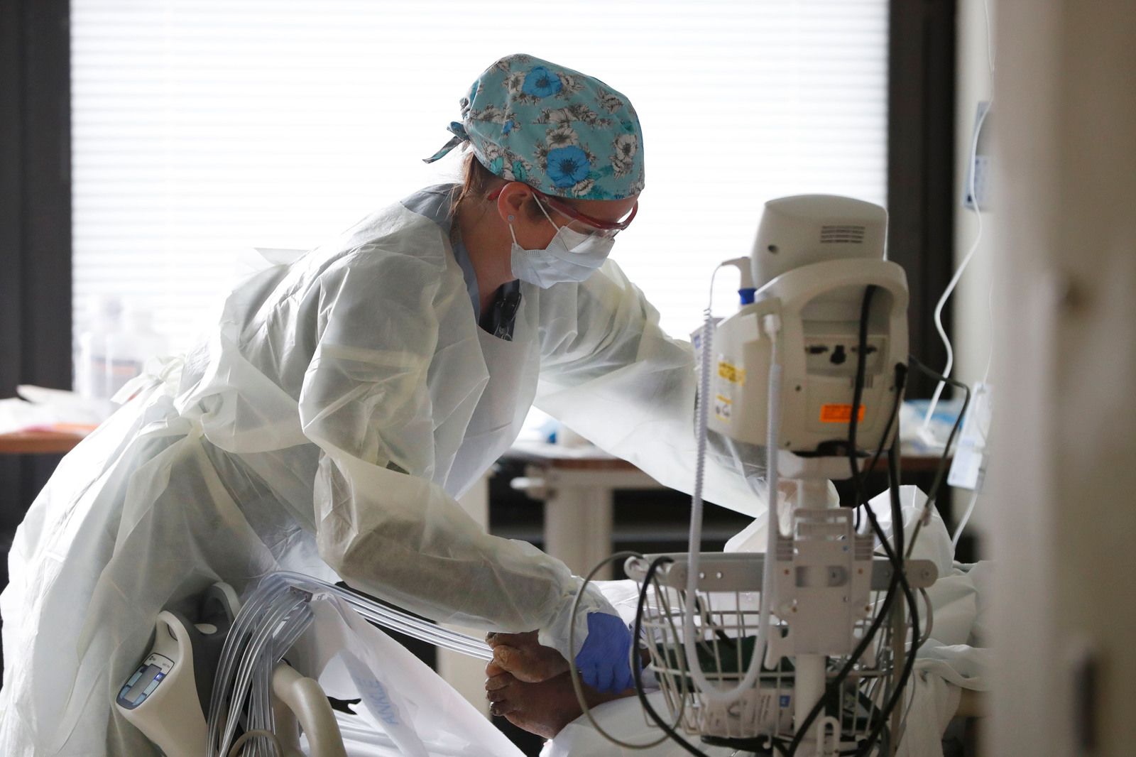 Inside a Covid-19 floor: Erie County Medical Center